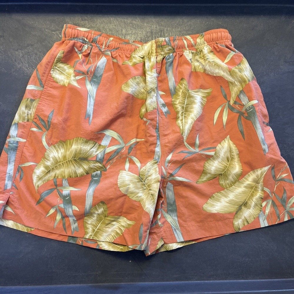 Tommy Bahama Swim Trunk Paradise Nation Floral Hawaiian Board Shorts Size Large